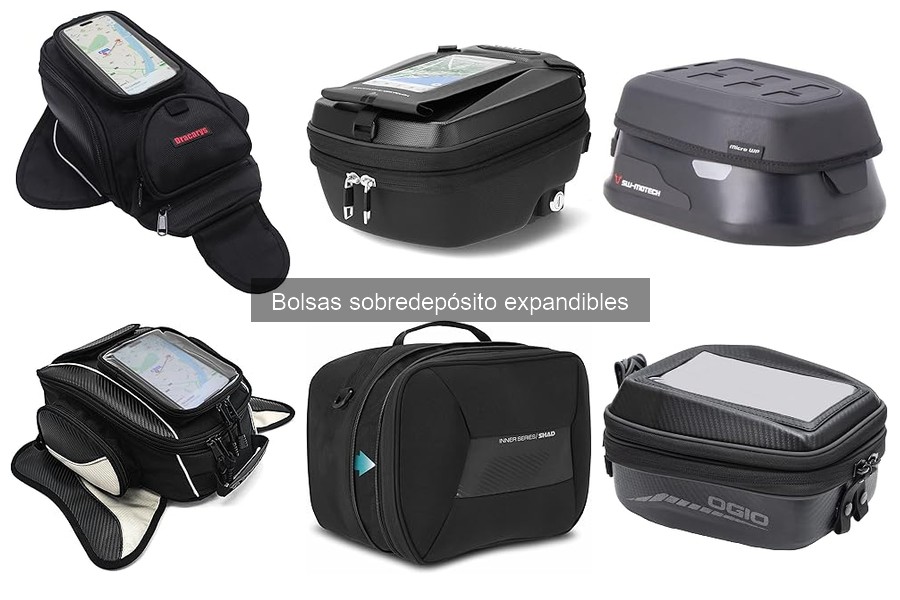 Mejores accesorios para bolsas sobredepósito expandibles
