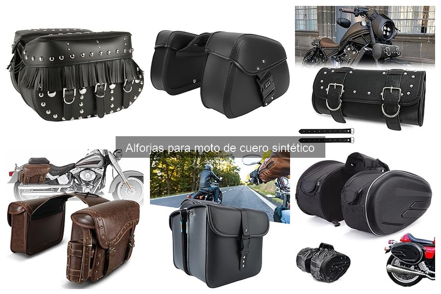 Mejores alforjas de cuero sintético para viajes largos