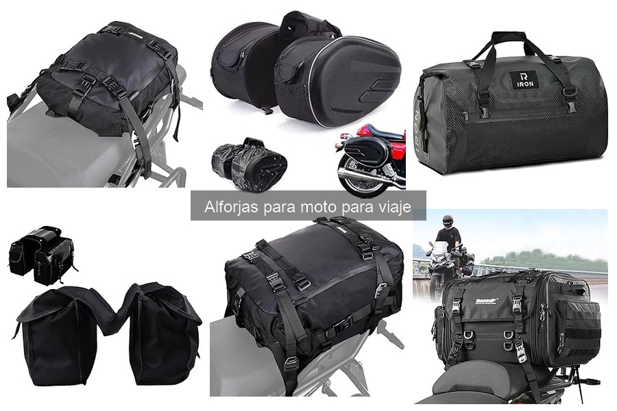 ** Mejores alforjas para viajes largos en moto: comparativa 2023