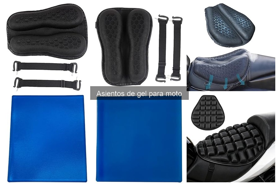 Mejores asientos de gel para moto: Comparativa y selección