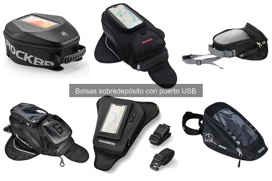 Mejores bolsas sobredepósito con puerto USB para viajes largos