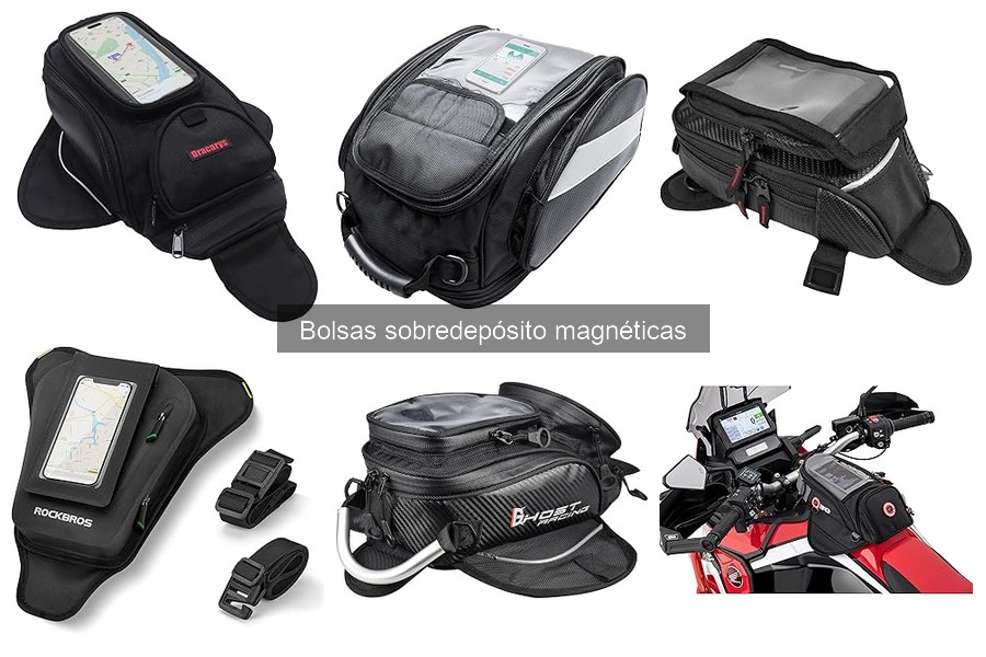 Mejores Bolsas Sobredepósito Magnéticas para Motocicletas