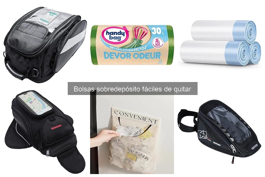 Mejores bolsas sobredepósito para viajes en moto