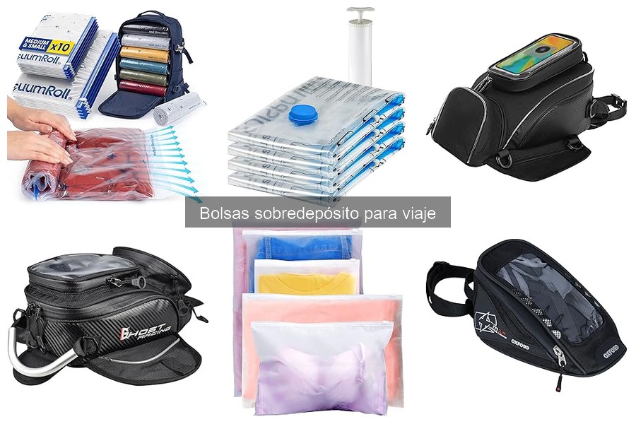 Mejores bolsas sobredepósito para viajes largos en moto