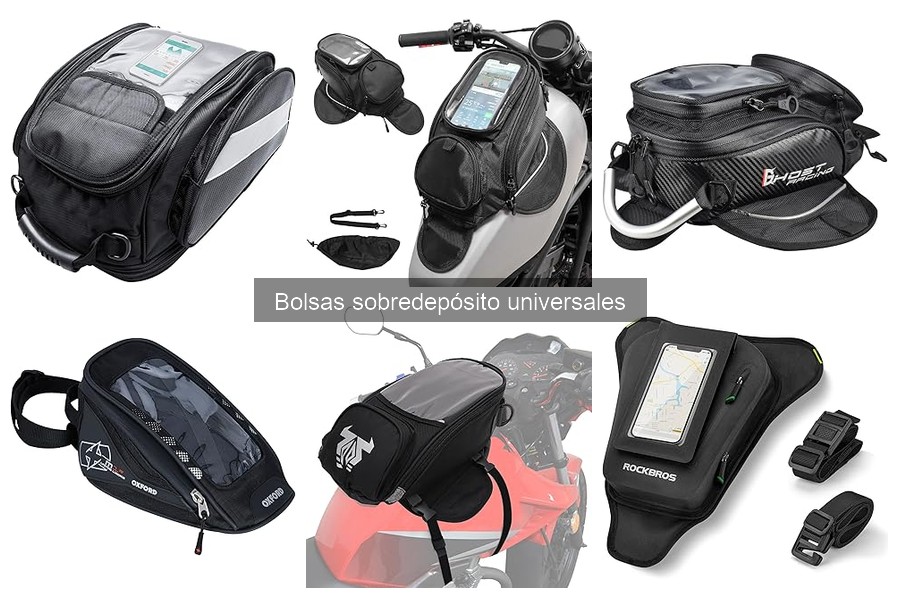 Mejores bolsas sobredepósito universales para touring