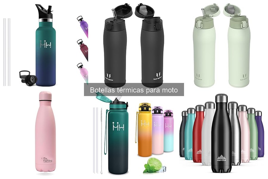 Mejores botellas térmicas para motoristas: Comparativa 2023