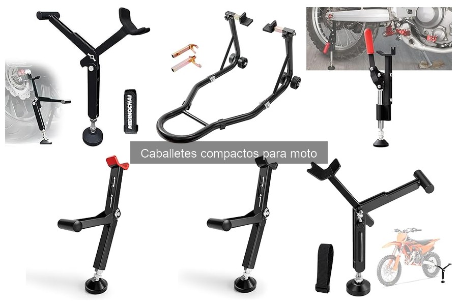 Mejores caballetes compactos para moto en 2023