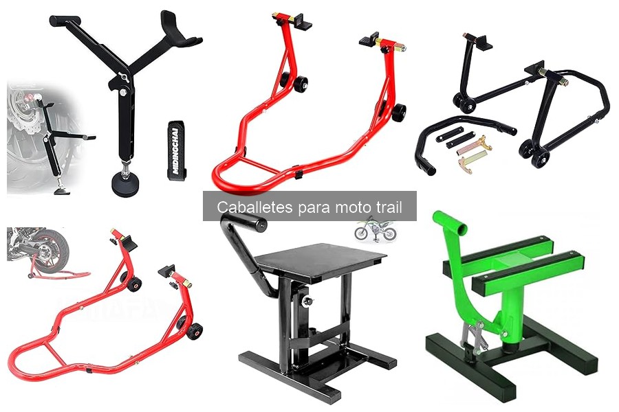 Mejores caballetes para moto trail en 2023: Comparativa