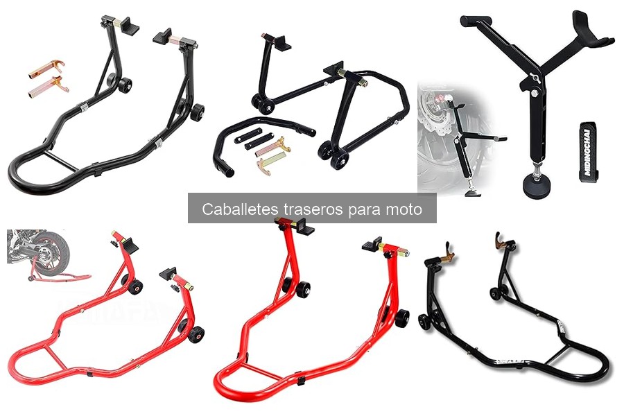 Mejores caballetes traseros para motos Puig y VEVOR