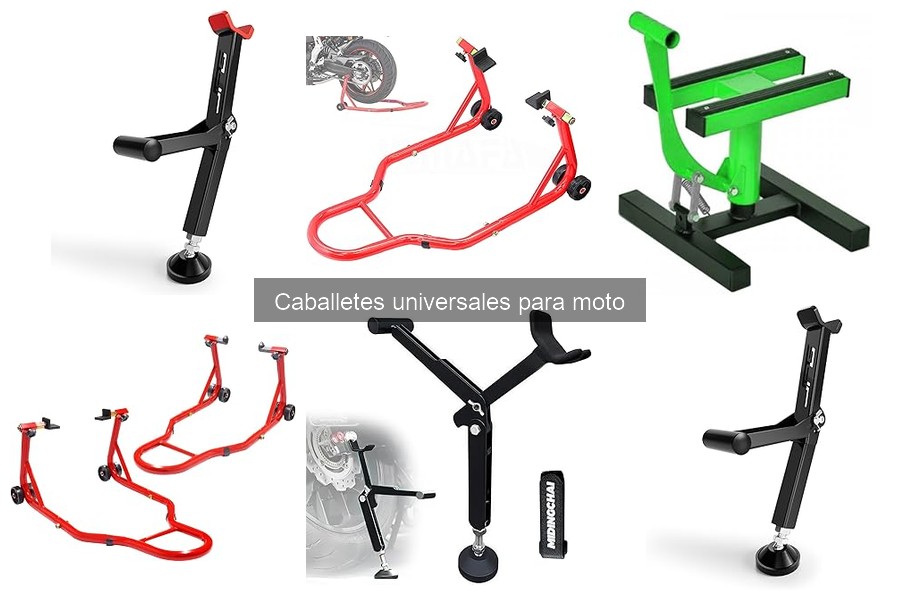 Mejores caballetes universales para moto: guía de selección