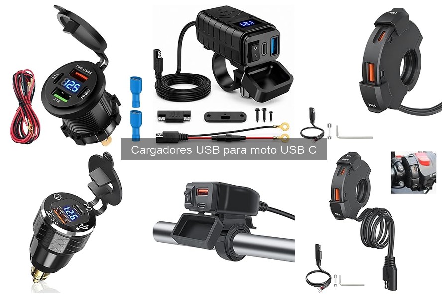 Mejores cargadores USB para moto USB C del 2023