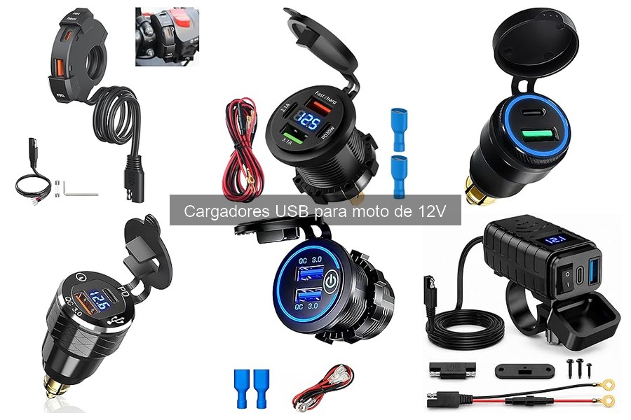 Mejores cargadores USB para motos: Comparativa 2023