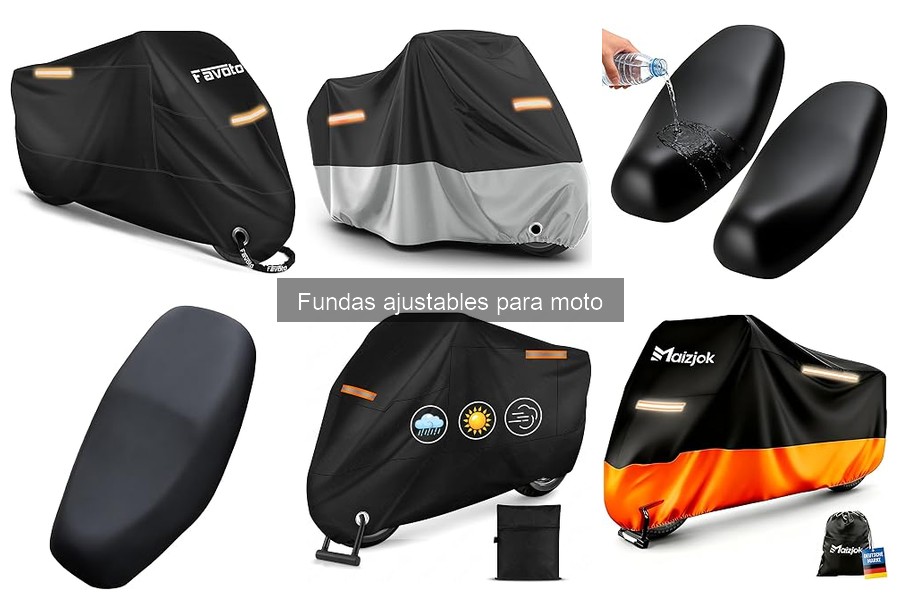 Mejores fundas ajustables para diferentes tipos de moto