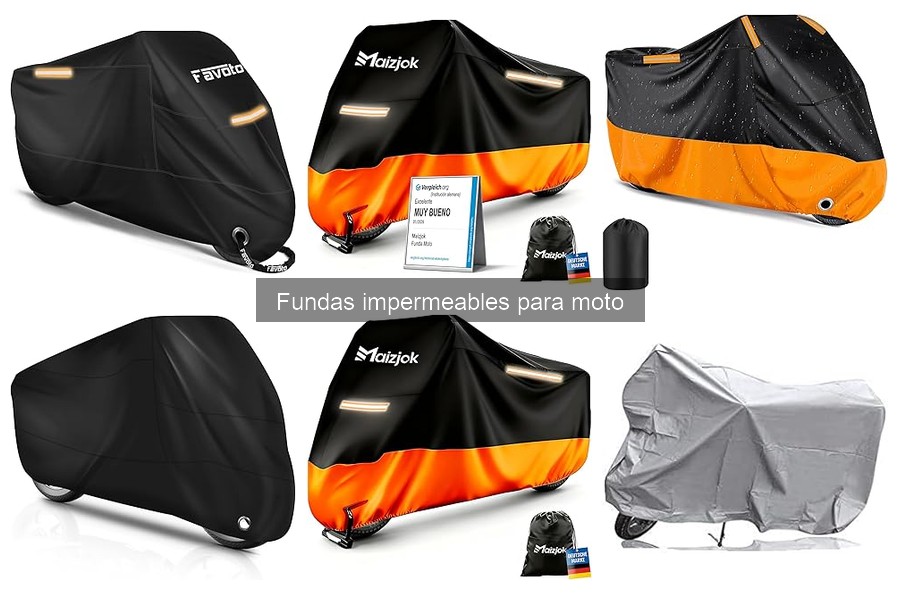 Mejores fundas impermeables para motos en 2023
