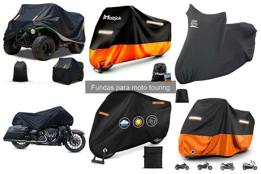 Mejores fundas para moto touring en 2023: Comparativa