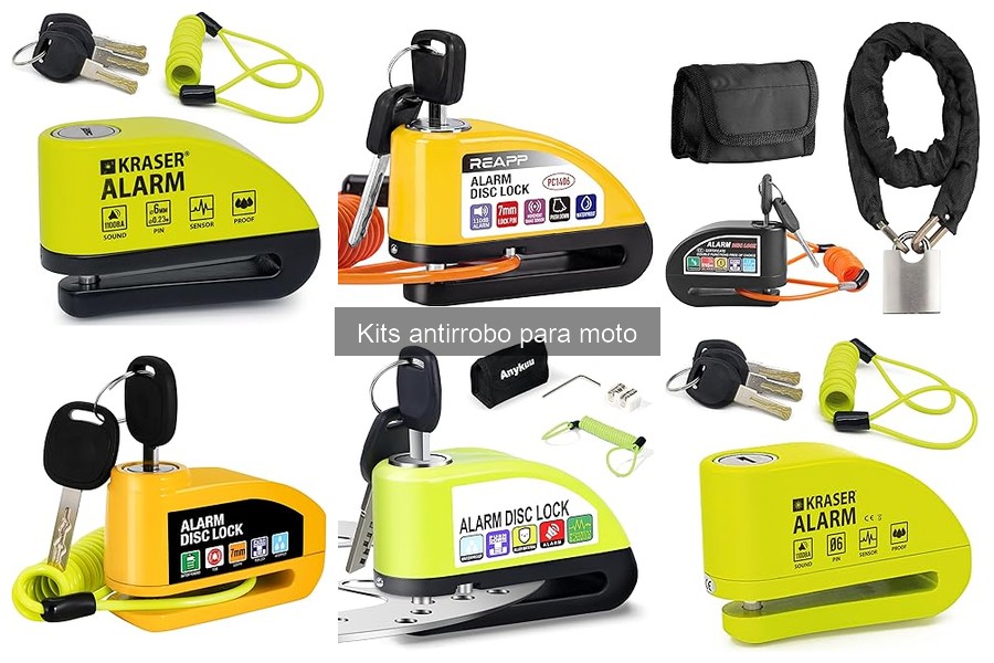 Mejores kits antirrobo para moto en 2023: Comparativa y precios