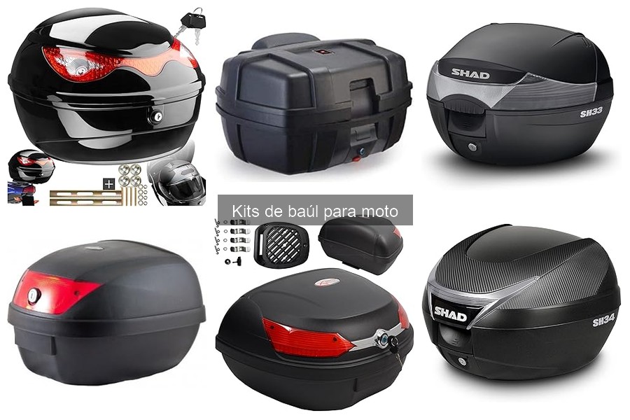 Mejores kits de baúl para moto en 2023: comparativa y precios