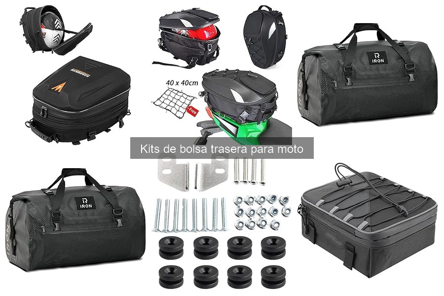 Mejores kits de bolsa trasera para moto en 2023