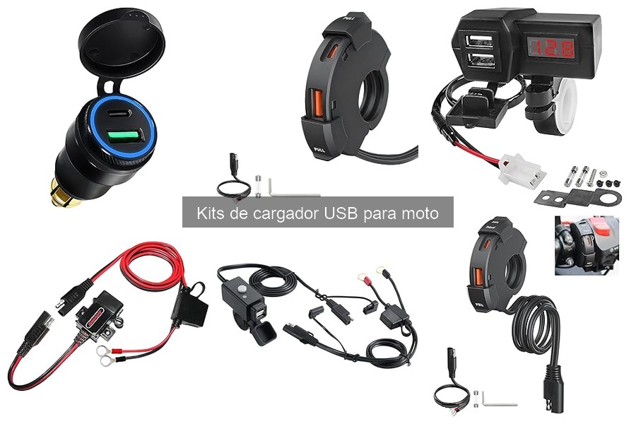 Mejores kits de cargador USB para motos 2023: Comparativa
