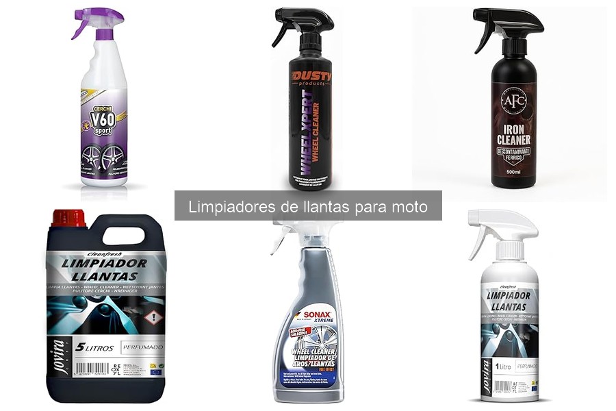 Mejores limpiadores de llantas para motos deportivas
