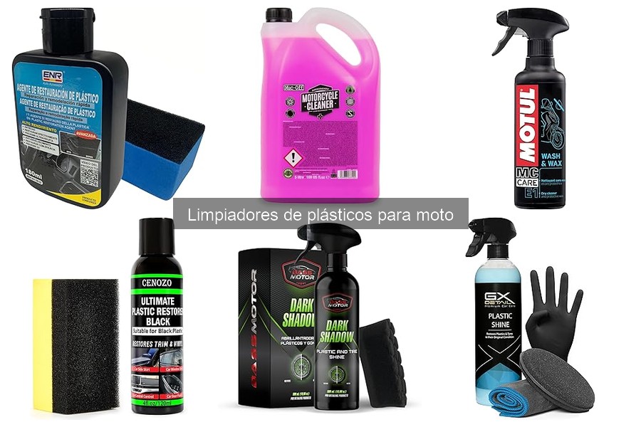 Mejores limpiadores de plásticos para moto en 2023