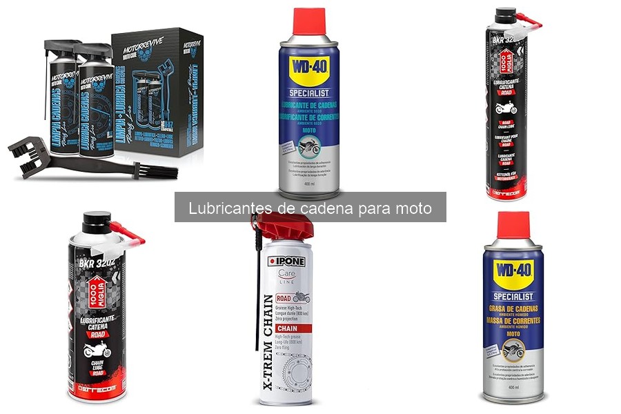 Mejores lubricantes de cadena para motos deportivas 2023