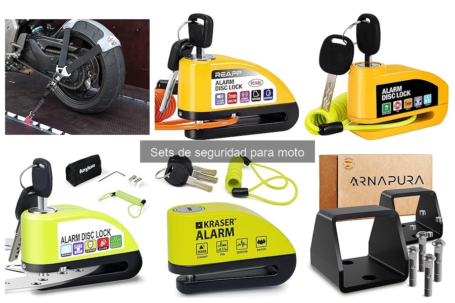 Mejores lugares para comprar sets de seguridad para moto