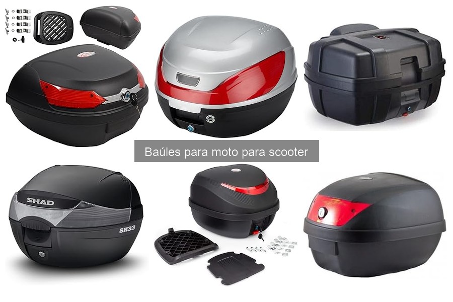 Mejores marcas de baúles para moto scooter en 2023