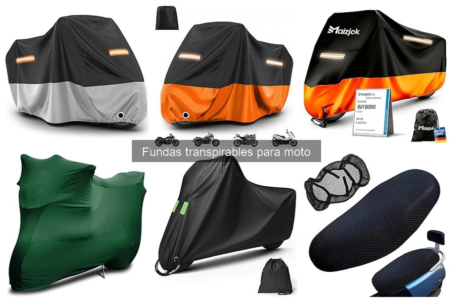 Mejores marcas de fundas transpirables para moto 2023