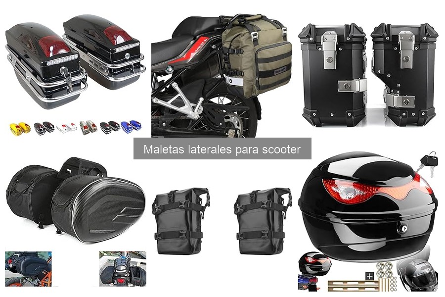 Mejores marcas de maletas laterales para scooter 2023