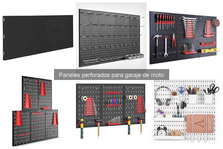 Mejores marcas de paneles perforados para garaje de moto