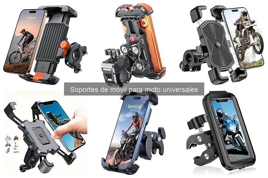 Mejores marcas de soportes de móvil para moto en 2023