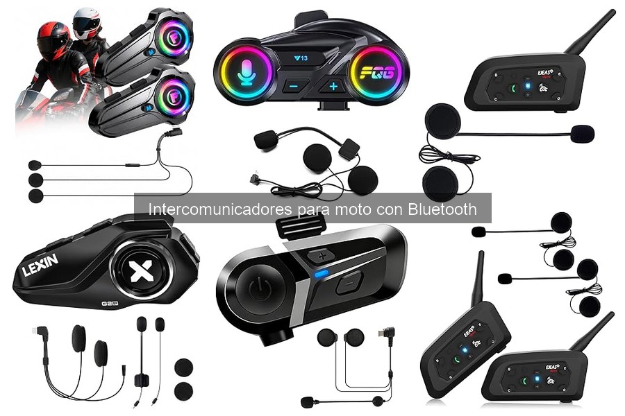 Mejores ofertas de intercomunicadores Bluetooth para moto