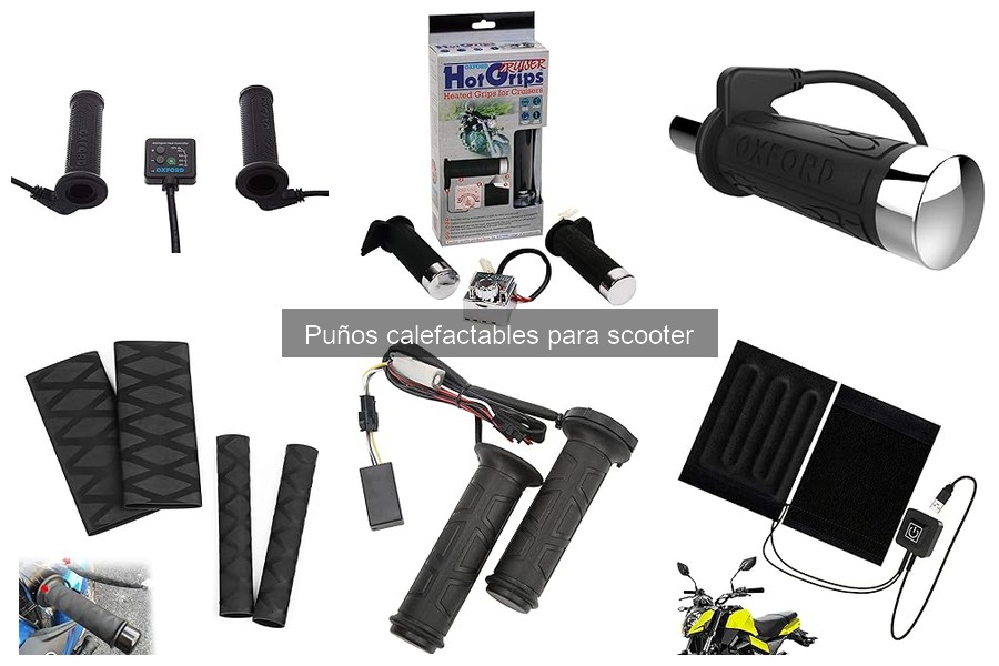 Mejores ofertas de puños calefactables para scooter