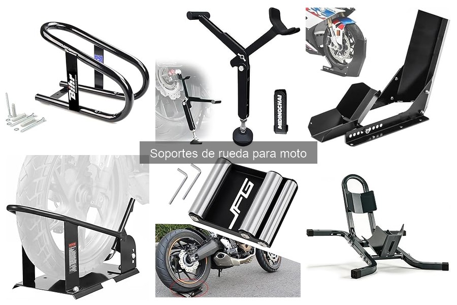 Mejores ofertas de soportes de rueda para moto 2023