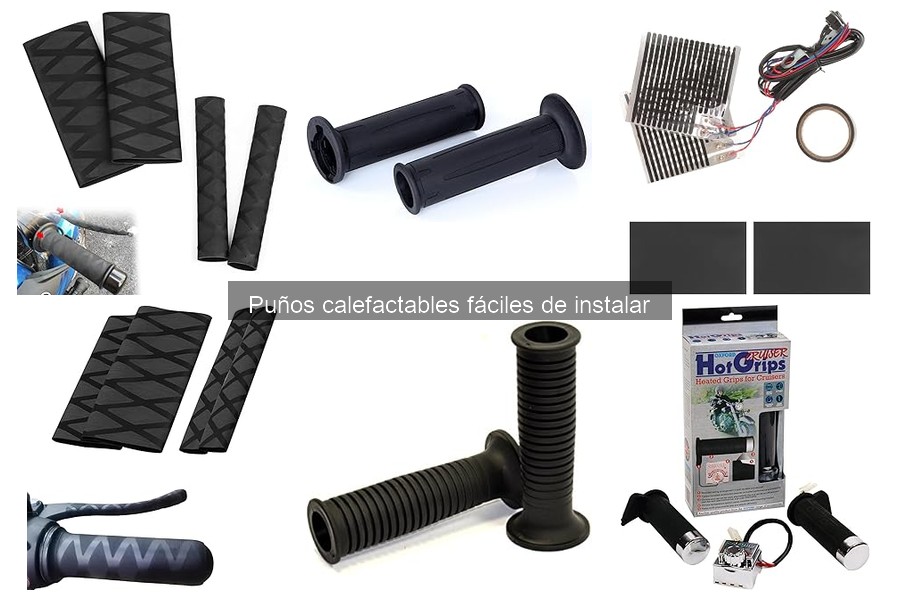 Mejores puños calefactables para motociclistas en invierno