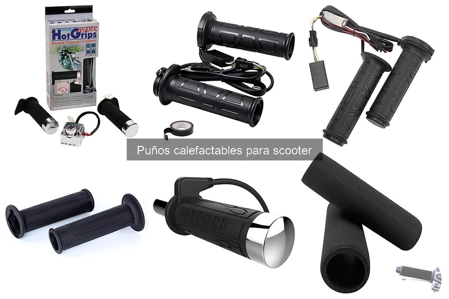 Mejores puños calefactables para scooters en 2023
