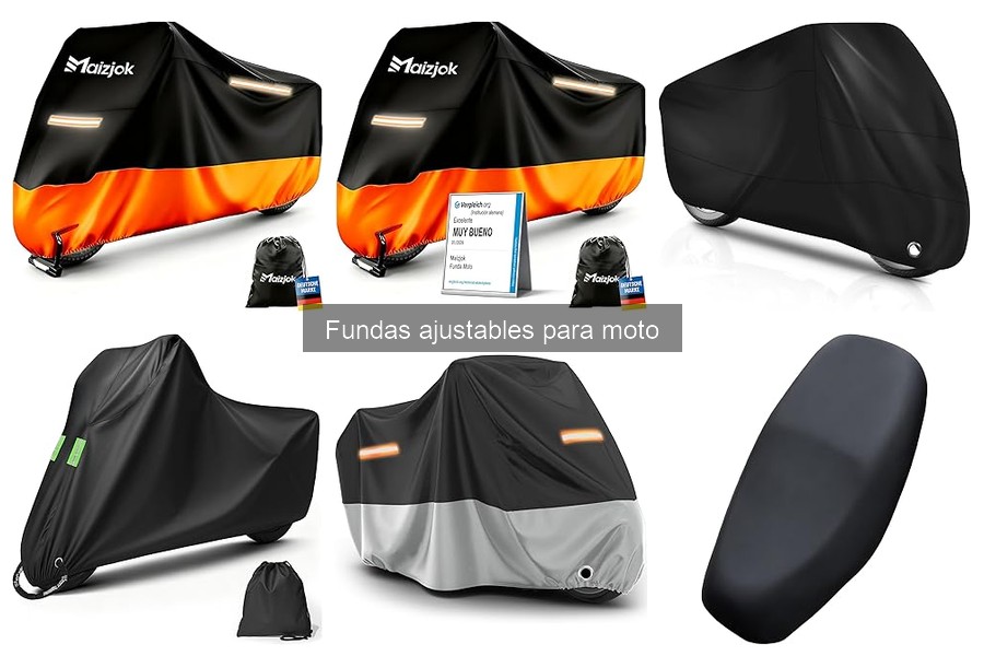 Mejores sitios para comprar fundas ajustables para moto online