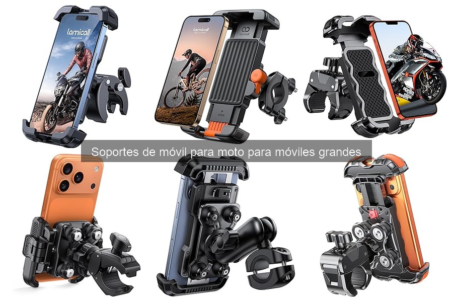 Mejores Soportes de Móvil para Motos Grandes en 2023