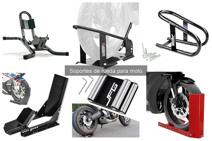 Mejores soportes de rueda para motos deportivas: Comparativa