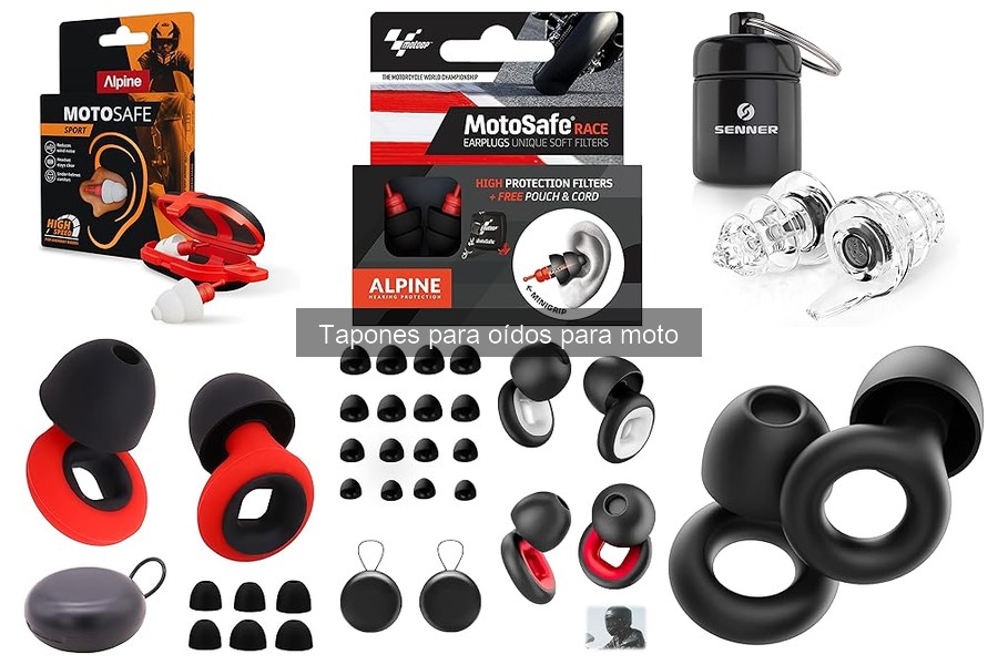 Mejores tapones para oídos para largas distancias en moto