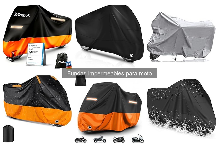 Mejores tiendas para comprar fundas impermeables para moto