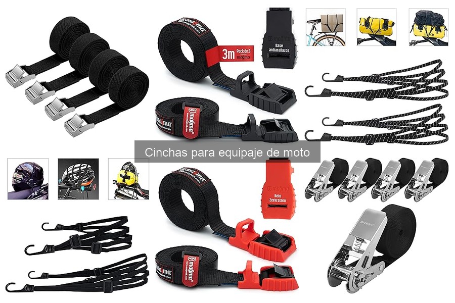 Ofertas en cinchas para equipaje de moto: ¡ahorra hoy!