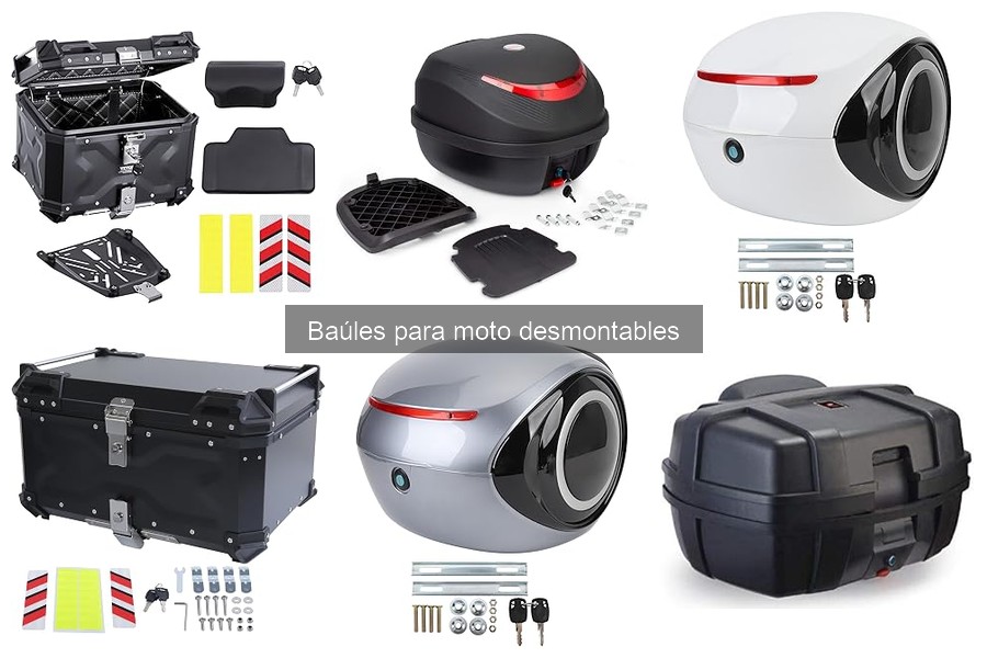 Ofertas y Descuentos en Baúles Desmontables para Moto
