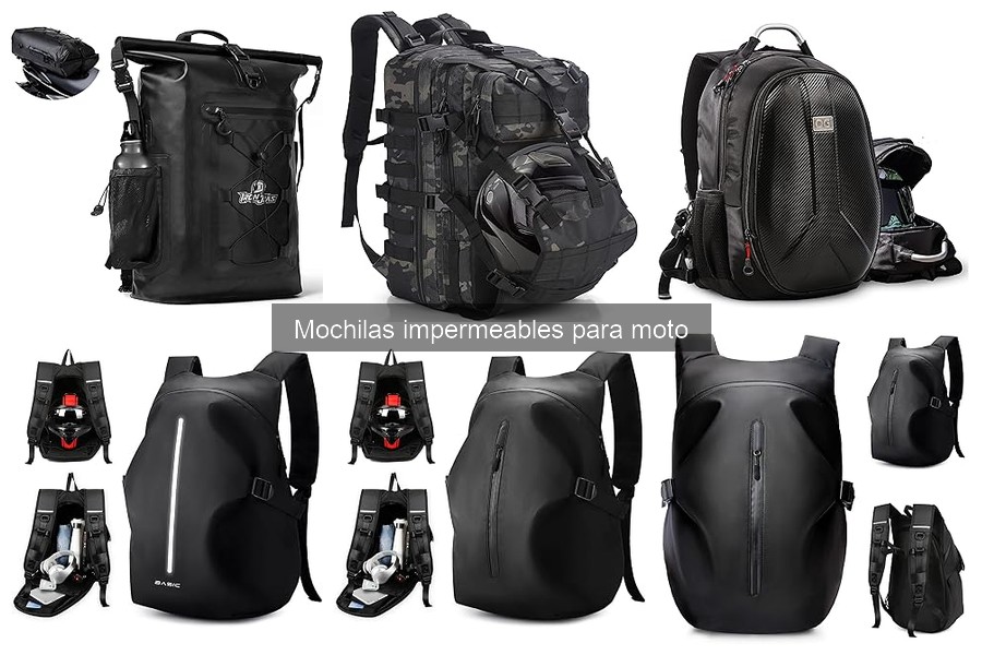 Ofertas y Descuentos en Mochilas Impermeables para Moto