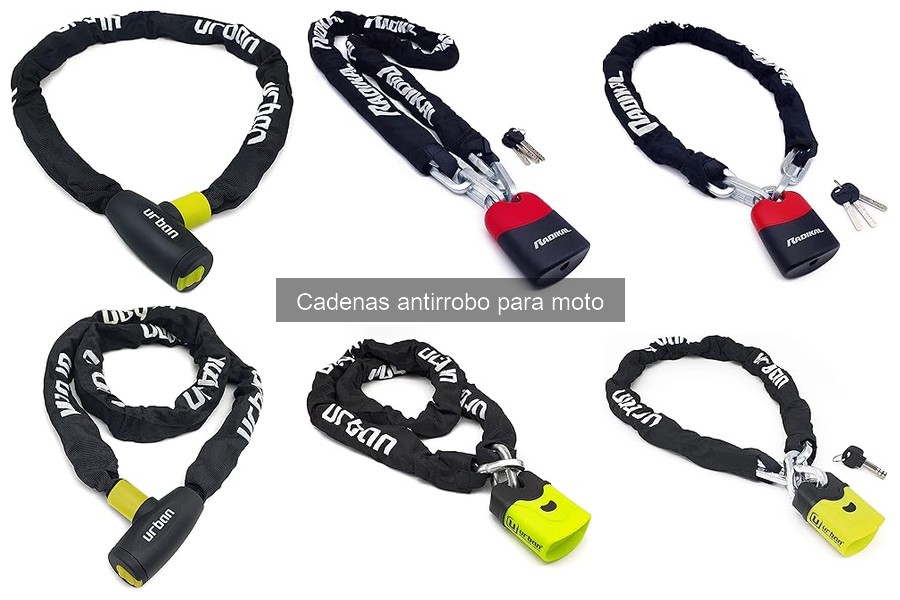 Ofertas y precios de cadenas antirrobo para moto 2023