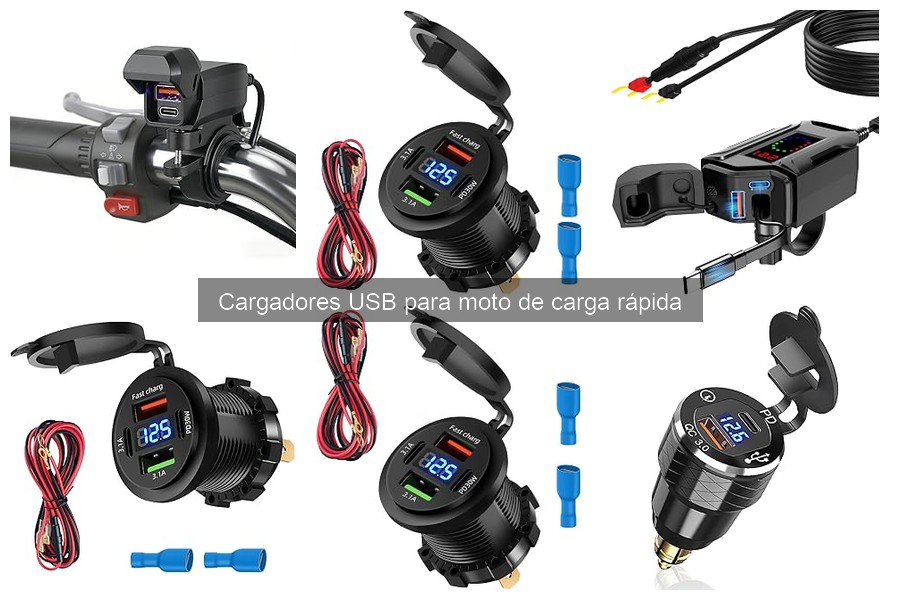 Ofertas y precios de cargadores USB para moto en Amazon