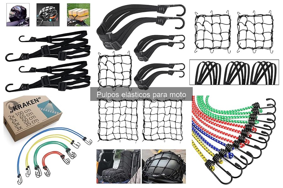 Ofertas y Precios de Pulpos Elásticos para Moto