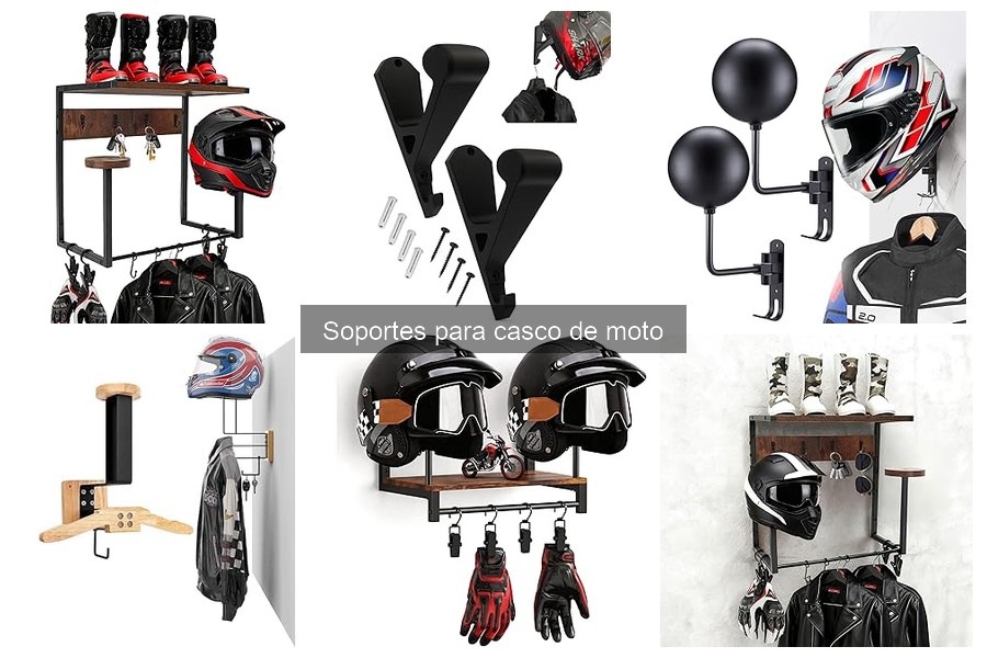 Ofertas y precios de soportes para casco de moto