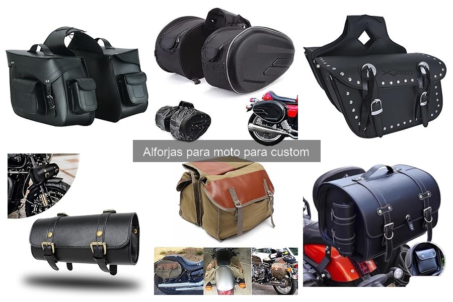 Ofertas y precios en alforjas para moto custom